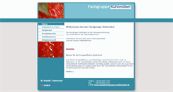 Desktop Screenshot of fachgruppe-kuehlmoebel.de